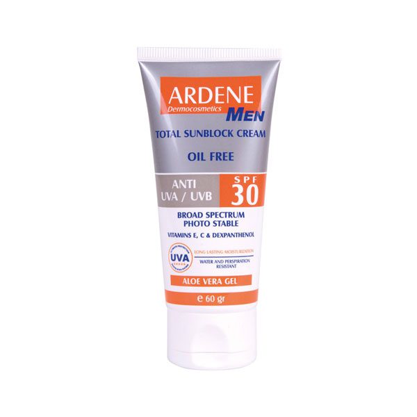 کرم ضد آفتاب آقایان آردن spf30