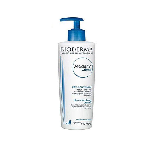 کرم مرطوب کننده بایودرما مدل Atoderm