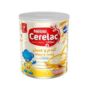 سرلاک گندم و عسل و شیر نستله