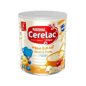 سرلاک گندم و میوه نستله