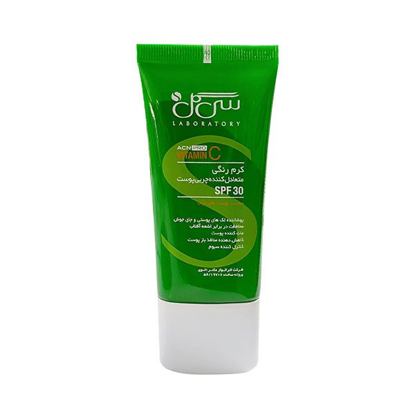 CC کرم رنگی متعادل کننده چربی SPF30 سی گل