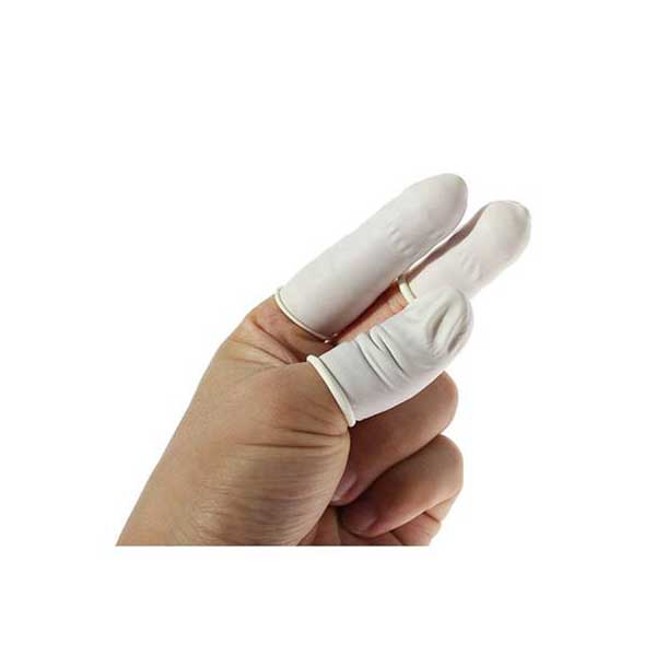 latex finger gloves