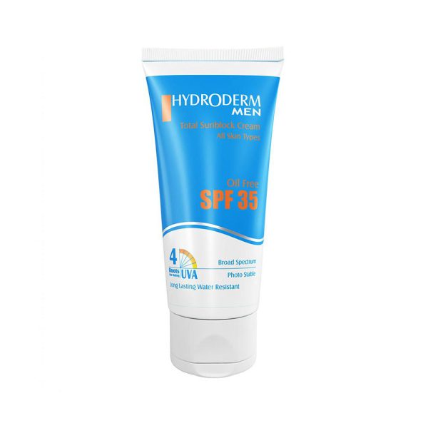 کرم ضد آفتاب آقایان هیدرودرم SPF35